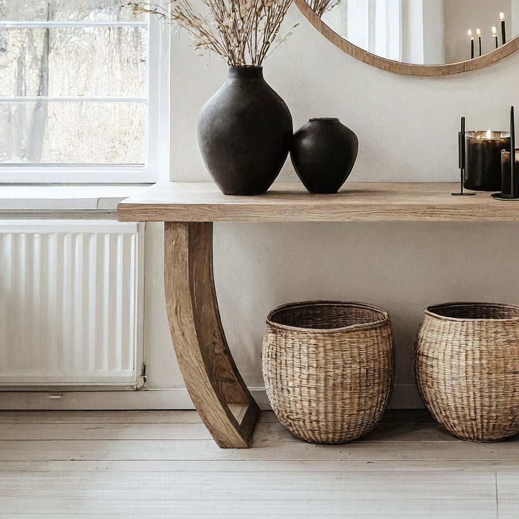 Woodworking Console Entryway Table Decor
