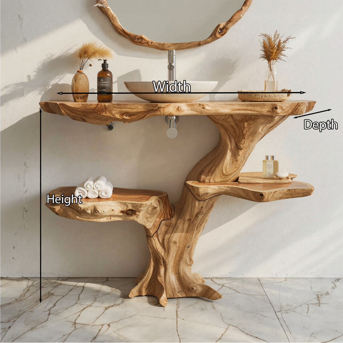 Handcrafted Bathroom Vanity Bathroom